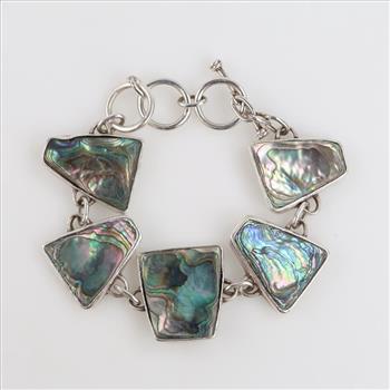 Sterling Silver MOP Bracelet