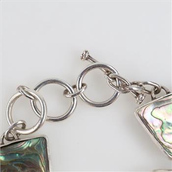 Sterling Silver MOP Bracelet