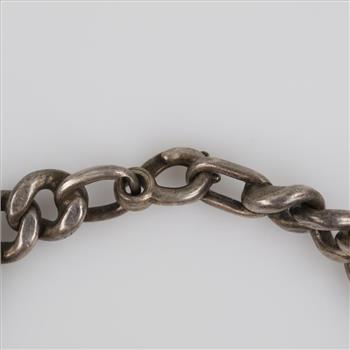 Sterling Silver Name Plate Bracelet