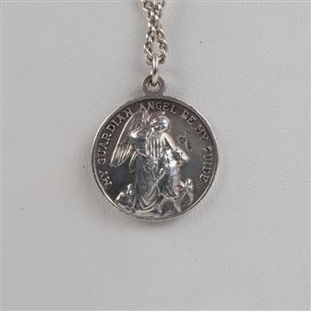 Sterling Silver Necklace And Pendant
