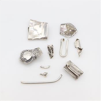Sterling Silver Pieces, 10 Pieces