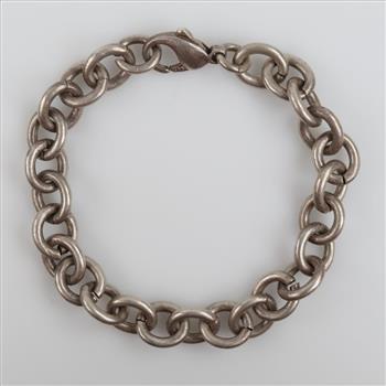 Sterling Silver Rolo Link Bracelet