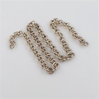 Sterling Silver Rolo Link Chain
