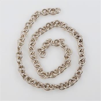 Sterling Silver Rolo Link Chain