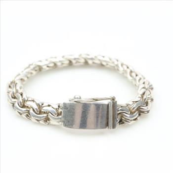 Sterling Silver Rope Bracelet