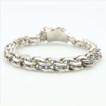 Sterling Silver Rope Bracelet
