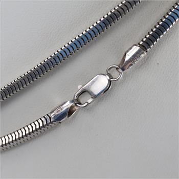 Sterling Silver Snake Chain Necklace
