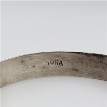 Sterling Silver Stamped Cuff Bracelet