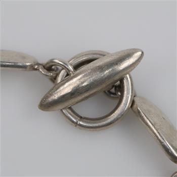Sterling Silver Toggle Bracelet