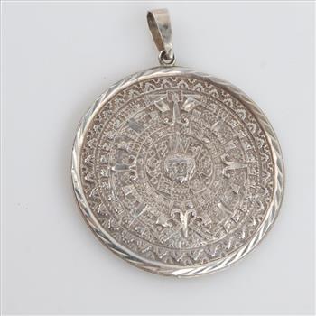 Sterling Silver Token Pendant