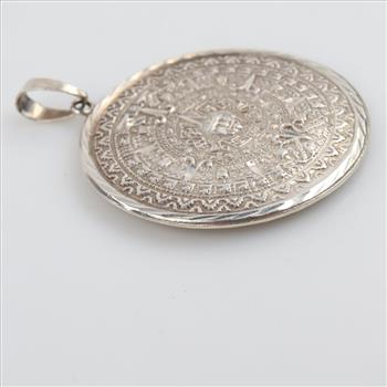 Sterling Silver Token Pendant