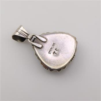 Sterling Silver Turquoise Pendant