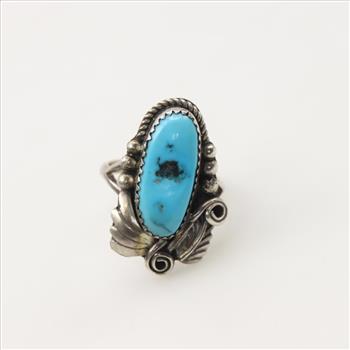 Sterling Silver Turquoise Ring