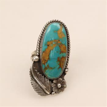 Sterling Silver Turquoise Ring