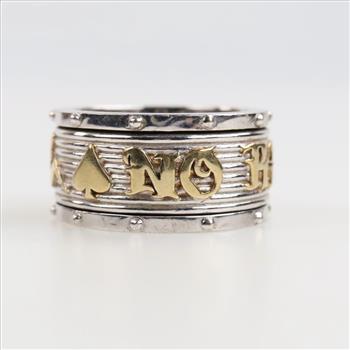 Sterling Silver Two-tone 