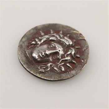 Sterling Silver Ultra High Relief Round Token