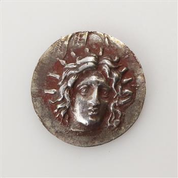 Sterling Silver Ultra High Relief Round Token