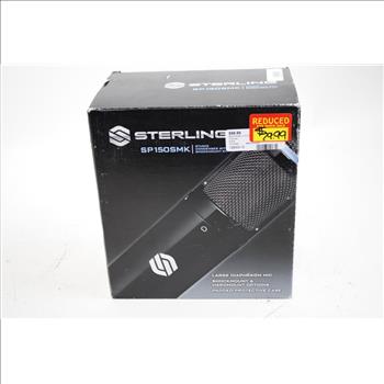 Sterling Studio Condensor Mic With Shockmount Kit