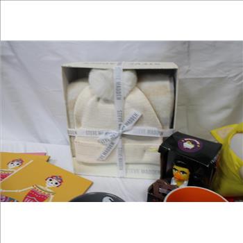 Steve Madden Beanie Set, Wall Art, Coffee Mugs And More