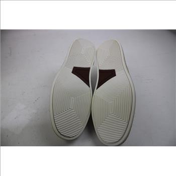 Steve Madden Caydenn 12M Men's Suede Loafers, Off-White