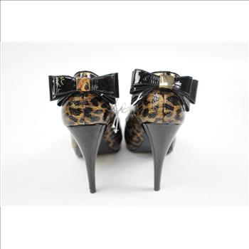 Steve Madden Leopard Print Heels, Size 7.5