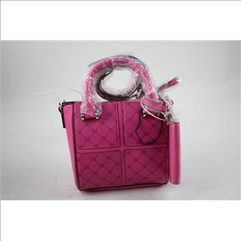Steve Madden Pink Leather Handbag Side Purse