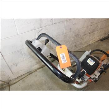 Stihl Concrete Saw With Rolling Caddy