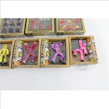 StikBot Action Pack Role Play Accessory Toys, 9 Pieces