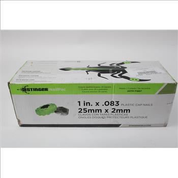 Stinger Nailpac Plastic Cap Nails