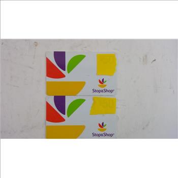 Stop And Shop Gift Cards 2 Pieces