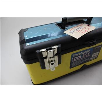 Storehouse Tool Box W/Combo Wrenches & More Assorted Tools; 5+ Pieces