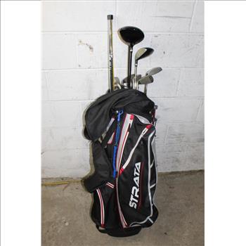 Strata Golf Bag With 9 Club Set
