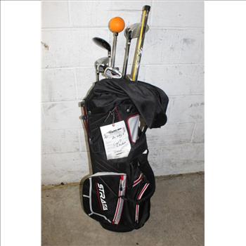 Strata Golf Bag With 9 Club Set