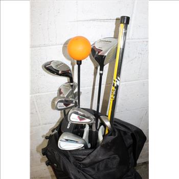 Strata Golf Bag With 9 Club Set