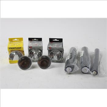 Streamlight Bulbs, Rechargable Battery Sticks, And More, 44+ Pieces
