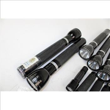 Streamlight & Maglite Assorted Tactical Flashlights; 5+ Pieces