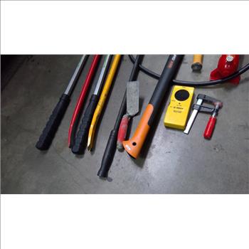Strongway Hydronic Ram Pump, Fiskars Axe, Craftsman Wrecking Bar & More 10 Pieces