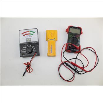 StudSenor Pro SL, Innova 3320, Micronta Battery Tester 3 Pieces