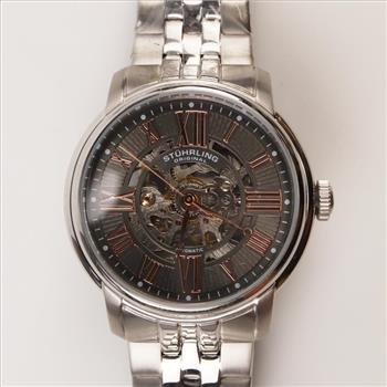 Stuhrling Original Atrium Skeleton Watch