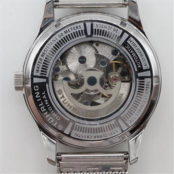 Stuhrling Original Skeleton Dial Watch