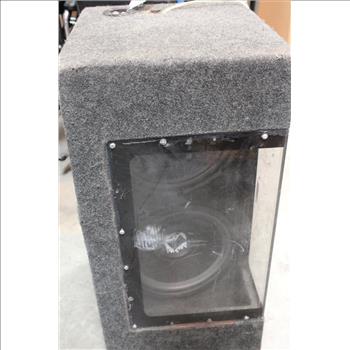 Sub Zero Manufacturing Speaker Box With Speakers