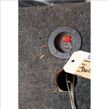 Sub Zero Manufacturing Speaker Box With Speakers