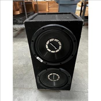 Subwoofer Box With Pioneer Speakers