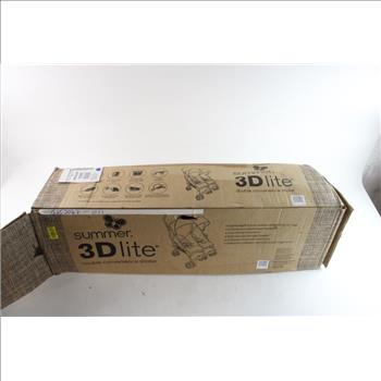 Summer 3D Lite Double Convenience Stroller