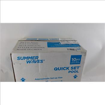Summer Wave Quick Set Pool