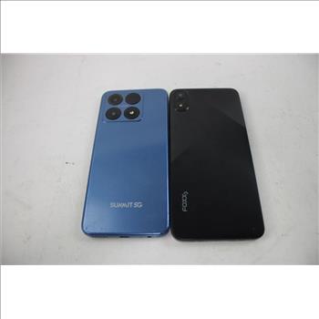 Summit & Foxx Cell Phone Lot, 2 Pieces, Sold For Parts