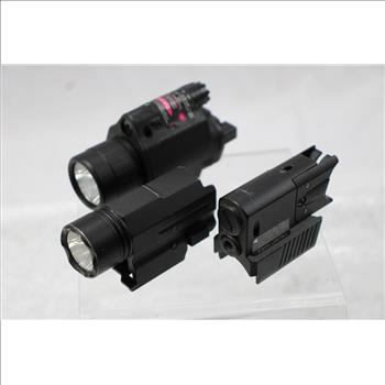 Sun Optics Laser Light Combo And Other Scope Attachments 3 Pieces