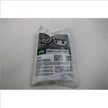 Sundstrom SR 100 Half-Mask Respirator, And MSA P100 Cartridge