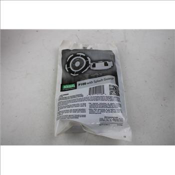 Sundstrom SR 100 Half-Mask Respirator, And MSA P100 Cartridge