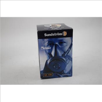 Sundstrom SR 100 Half-Mask Respirator, And MSA P100 Cartridge
